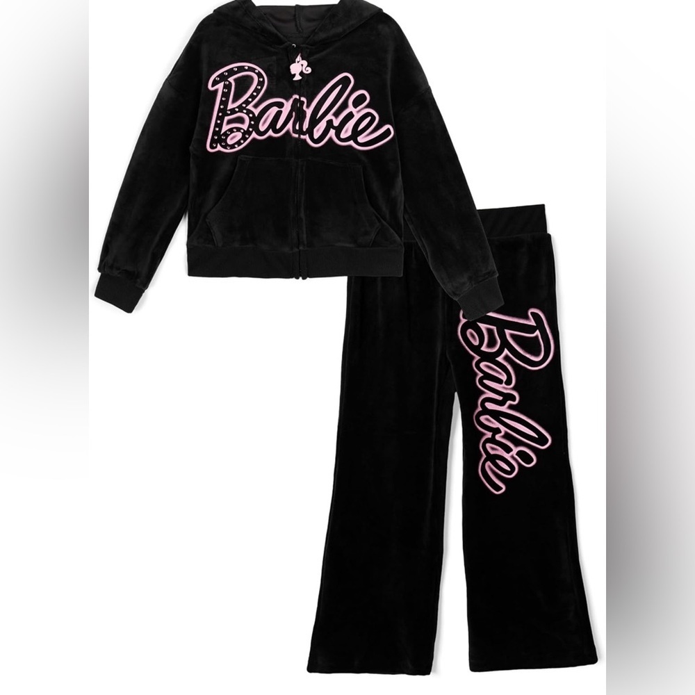 Barbie Black and Pink  Set for Kids